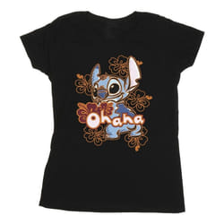 Disney - T-shirt OHANA - Femme (Noir)
