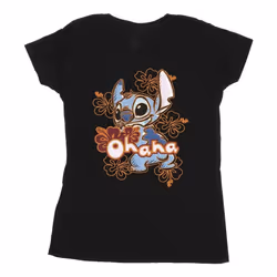 Disney - T-shirt OHANA - Femme (Noir)