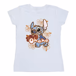 Disney - T-shirt OHANA - Femme (Blanc)