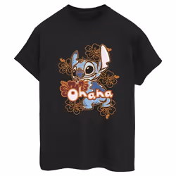 Disney - T-shirt OHANA - Femme (Noir)