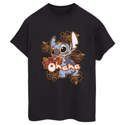 Disney - T-shirt OHANA - Femme (Noir)
