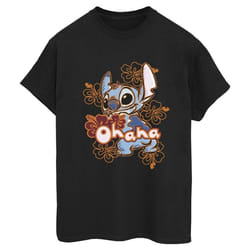 Disney - T-shirt OHANA - Femme (Noir)