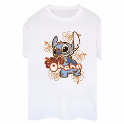 Disney - T-shirt OHANA - Femme (Blanc)