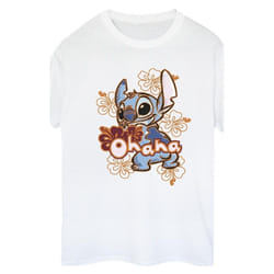 Disney - T-shirt OHANA - Femme (Blanc)