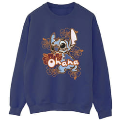 Disney - Sweat OHANA - Femme (Bleu marine)