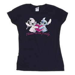 Disney - T-shirt OHANA - Femme (Bleu marine)
