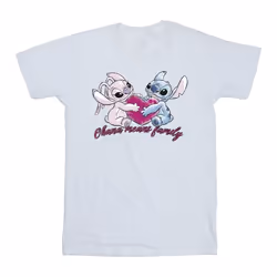 Disney - T-shirt OHANA - Fille (Blanc)