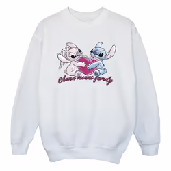 Disney - Sweat OHANA - Fille (Blanc)
