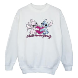 Disney - Sweat OHANA - Fille (Blanc)
