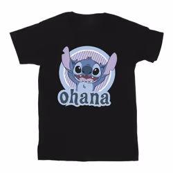 Disney - T-shirt OHANA - Homme (Noir)