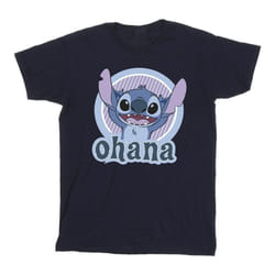 Disney - T-shirt OHANA - Homme (Bleu marine)