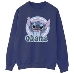Disney - Sweat OHANA - Homme (Bleu marine)