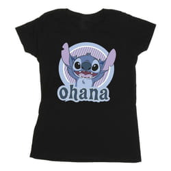 Disney - T-shirt OHANA - Femme (Noir)