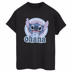 Disney - T-shirt OHANA - Femme (Noir)