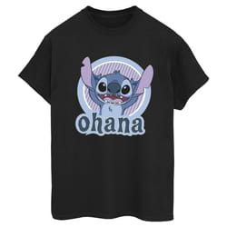 Disney - T-shirt OHANA - Femme (Noir)