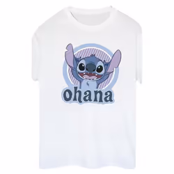 Disney - T-shirt OHANA - Femme (Blanc)