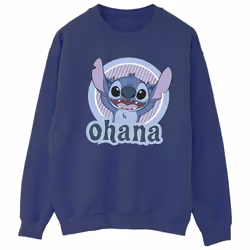 Disney - Sweat OHANA - Femme (Bleu marine)