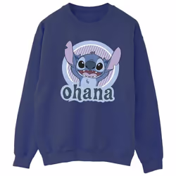 Disney - Sweat OHANA - Femme (Bleu marine)