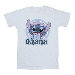 Disney - T-shirt OHANA - Fille (Blanc)