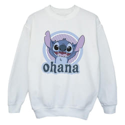 Disney - Sweat OHANA - Fille (Blanc)