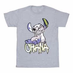 Disney - T-shirt OHANA - Homme (Gris chiné)
