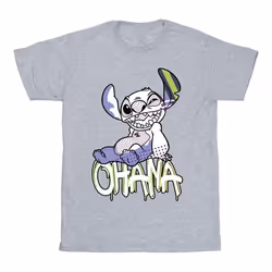 Disney - T-shirt OHANA - Homme (Gris chiné)