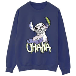 Disney - Sweat OHANA - Homme (Bleu marine)