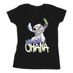 Disney - T-shirt OHANA - Femme (Noir)