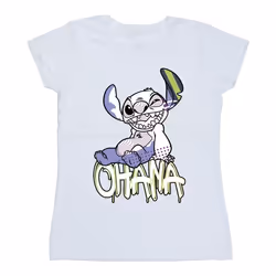 Disney - T-shirt OHANA - Femme (Blanc)