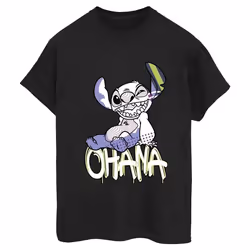 Disney - T-shirt OHANA - Femme (Noir)