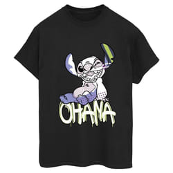 Disney - T-shirt OHANA - Femme (Noir)
