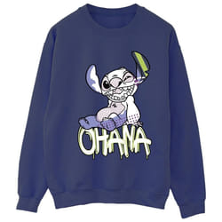 Disney - Sweat OHANA - Femme (Bleu marine)
