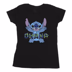 Disney - T-shirt OHANA - Femme (Noir)