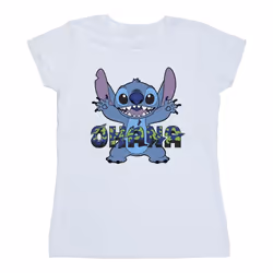 Disney - T-shirt OHANA - Femme (Blanc)