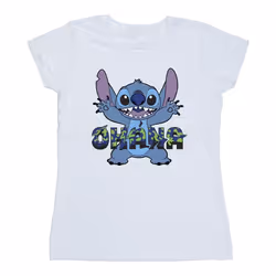 Disney - T-shirt OHANA - Femme (Blanc)
