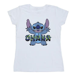 Disney - T-shirt OHANA - Femme (Blanc)
