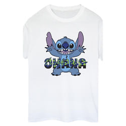 Disney - T-shirt OHANA - Femme (Blanc)