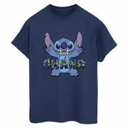 Disney - T-shirt OHANA - Femme (Bleu marine)
