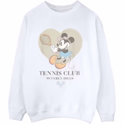 Disney - Sweat BEVERLY HILLS TENNIS CLUB - Femme (Blanc)
