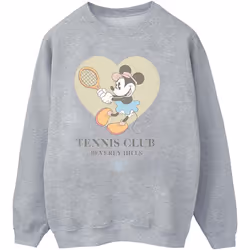 Disney - Sweat BEVERLY HILLS TENNIS CLUB - Femme (Gris chiné)