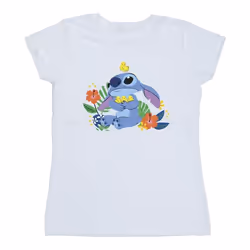 Disney - T-shirt - Femme (Blanc)