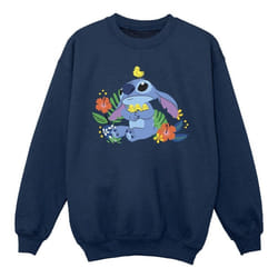 Disney - Sweat - Fille (Bleu marine)