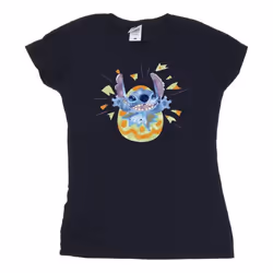 Disney - T-shirt - Femme (Bleu marine)