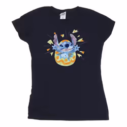 Disney - T-shirt - Femme (Bleu marine)
