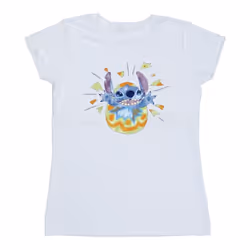 Disney - T-shirt - Femme (Blanc)