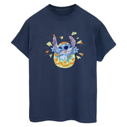 Disney - T-shirt - Femme (Bleu marine)