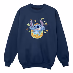 Disney - Sweat - Fille (Bleu marine)