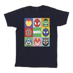 Marvel - T-shirt - Homme (Bleu marine)