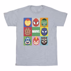 Marvel - T-shirt - Homme (Gris chiné)