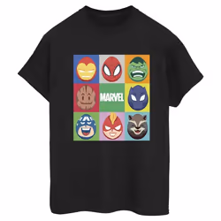 Marvel - T-shirt - Femme (Noir)